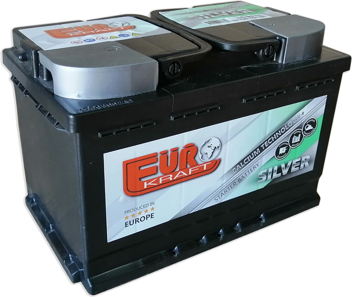 [СТ-00147095] EUROKRAFT SILVER 75Ah EN720 278x175x190