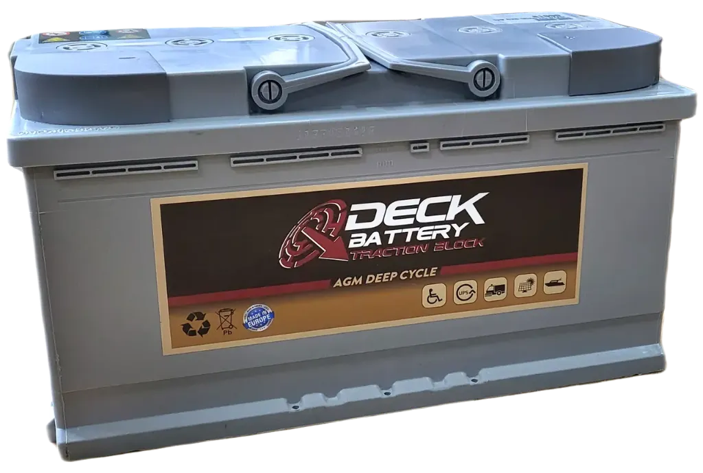 DECK AGM DEEP CYCLE 95Ah EN950 (-/+) 353x175x190